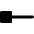 Line Start Square Icon from Core Remix Set