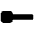 Line Start Square Icon from Plump Solid Set