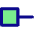 Line Start Square Icon from Core Pop Set
