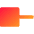 Line Start Square Icon from Core Gradient Set