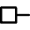 Line Start Square Icon from Core Line Set