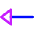 Line Start Triangle Icon from Core Neon Set