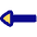 Line Start Triangle Icon from Plump Pop Set