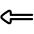 Line Start Triangle Icon from Plump Line Set