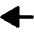 Line Start Triangle Icon from Core Solid Set