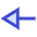 Line Start Triangle Icon from Sharp Duo Set