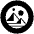 Mana Icon from Cryptocurrency Black Set