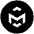 Med Icon from Cryptocurrency Black Set