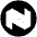 Nexo Icon from Cryptocurrency Black Set