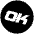 Ok Icon from Cryptocurrency Black Set