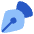 Pen Tool Icon from Plump Flat Set