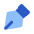 Pen Tool Solo Icon from Core Flat Set