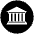 Polis Icon from Cryptocurrency Black Set