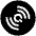 Qlc Icon from Cryptocurrency Black Set