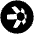 Qnt Icon from Cryptocurrency Black Set