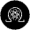 Qrl Icon from Cryptocurrency Black Set