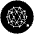 Qtum Icon from Cryptocurrency Black Set