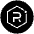 Ray Icon from Cryptocurrency Black Set