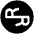 Rhoc Icon from Cryptocurrency Black Set