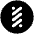 Rise Icon from Cryptocurrency Black Set
