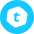 Tel Icon from Cryptocurrency Colors Set