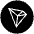 Trx Icon from Cryptocurrency Black Set