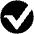 Vtc Icon from Cryptocurrency Black Set