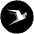 Wings Icon from Cryptocurrency Black Set