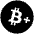 Xbc Icon from Cryptocurrency Black Set