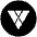Xby Icon from Cryptocurrency Black Set