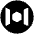 Xin Icon from Cryptocurrency Black Set