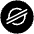 Xlm Icon from Cryptocurrency Black Set