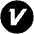 Xvc Icon from Cryptocurrency Black Set