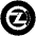 Zcl Icon from Cryptocurrency Black Set