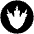 Zilla Icon from Cryptocurrency Black Set