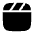 Clapperboard Icon from Solar Bold Set