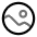 Gallery Circle Icon from Solar Line Duotone Set