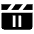 Movies Clapboard Pause icon - Free transparent PNG, SVG. No sign up needed.