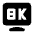 Video Screen 8k icon - Free transparent PNG, SVG. No sign up needed.
