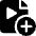 Video File Add Icon from Ultimate Bold Set
