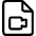 Video File Camera Icon from Ultimate Regular Set