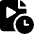 Video File Clock Icon from Ultimate Bold Set