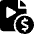 Video File Dollar Icon from Ultimate Bold Set