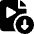 Video File Download Icon from Ultimate Bold Set