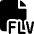 Video File Flv 1 Icon from Ultimate Bold Set