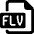 Video File Flv 1 Icon from Ultimate Bold Set