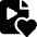 Video File Heart Icon from Ultimate Bold Set