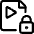 Video File Lock Icon from Ultimate Regular Set