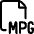 Video File Mpg Icon from Ultimate Regular Set