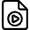 Video File Play Circle Icon from Ultimate Regular Set